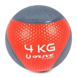 OLIVE O'LIVE 4kg Medicine Ball Red