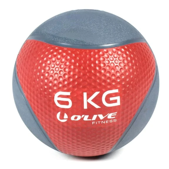OLIVE O'LIVE Medicine Ball 6 Kg Maroon