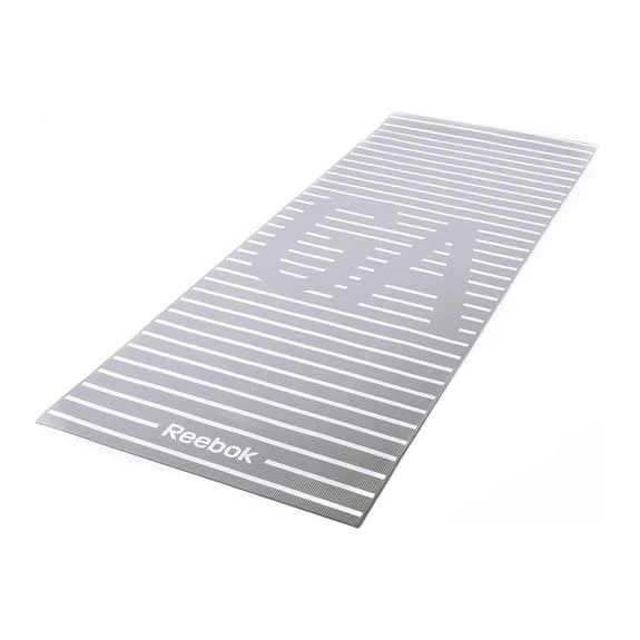 Reebok 4 Mm Double Sided Yoga Mat Grey - Image 2