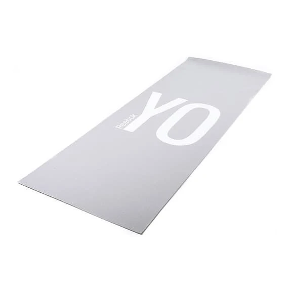 Reebok 4 Mm Double Sided Yoga Mat Grey
