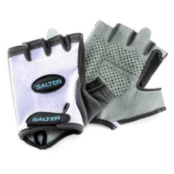 Salter Lilac Fitness Leather Gloves Woman