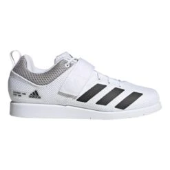 Adidas Powerlift 5 Shoes White Black Grey