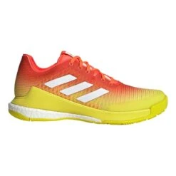 Adidas Crazyflight Trainers Red Green Women