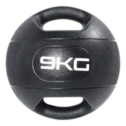 OLIVE O'LIVE Medicine Ball With Handles 9 Kg Black