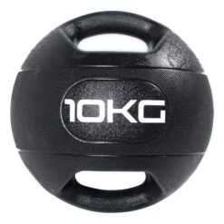 OLIVE O'LIVE Medicine Ball With Handles 10 Kg Black