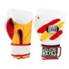 Gloves Cleto Reyes 16 Oz White Red Yellow
