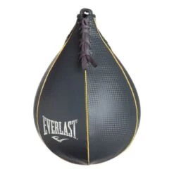 Everlast Evershide 9x6 Speed Bag Dark Grey Dark Yellow
