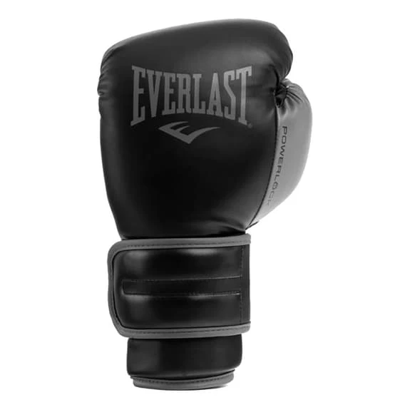 Everlast Powerlock 2 Training Gloves Black Grey - Image 2