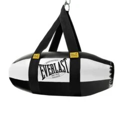 Everlast 1910 Torpedo 27 Kg Punching Bag Black White