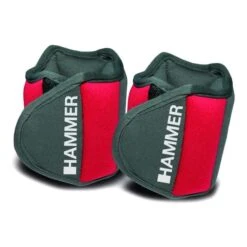 Finnlo Anklet Wristband 0.5 Kg Black Red (Pair)