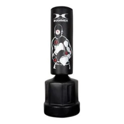 Finnlo Sparring Pro Standing Punching Bag Black White