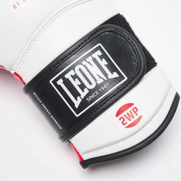 Gloves Leone 1947 Boxing Il Tecnico N3 10 Oz Black Red White - Image 6