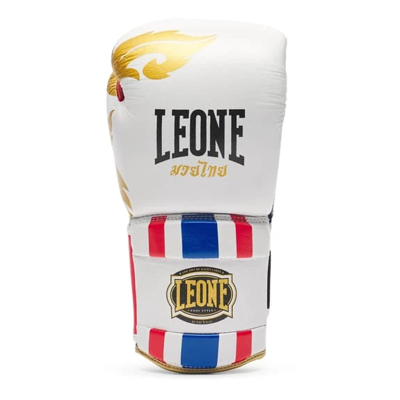 Leone 1947 Thai Style 12 Oz Gloves White Red Blue - Image 2