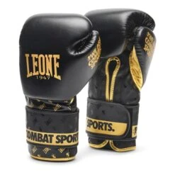Leone 1947 DNA 16 Oz Gloves Black Gold