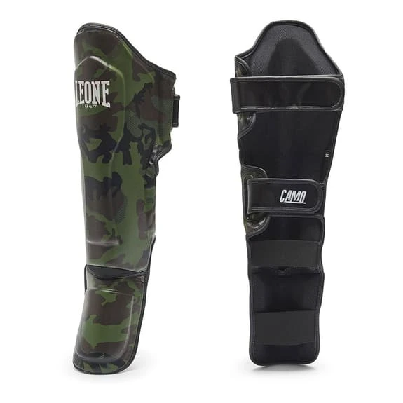 Leone 1947 Camo Shin Guards Green Brown