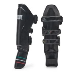 Leone 1947 Flag Shin Pads Black