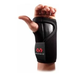 McDavid Left Wristband Rigid And Adjustable Black