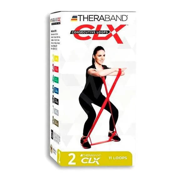 Elastic Band Thera-Band CLX 11 Loops Black