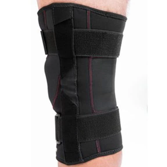 Mueller Tubular Stabilizer Knee Brace With Elasticated Straps Black - Image 3