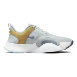 Nike SuperRep Go 2 Trainers Grey Gold Women