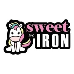 Picsil Sweet Iron Patch White Pink