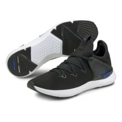 Puma Pure XT Trainers Black White Blue