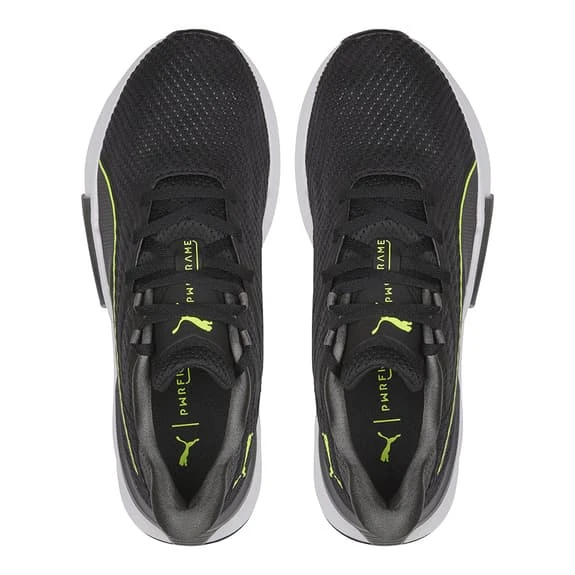 Puma PWR Frame Shoes Black Green - Image 6