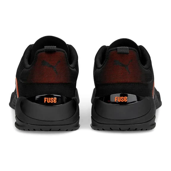 Puma Fuse 2.0 Trainers Black Orange - Image 2