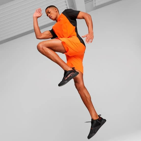 Puma Fuse 2.0 Trainers Black Orange - Image 4