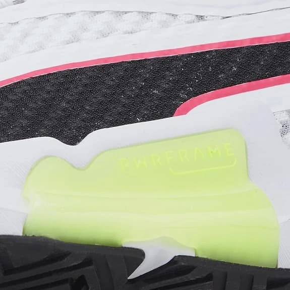 Puma PWR Frame Trainers White Black Pink Women - Image 4