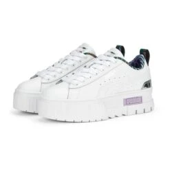 Puma Mayze Vacay Queen Shoes White Lilac Light Kids