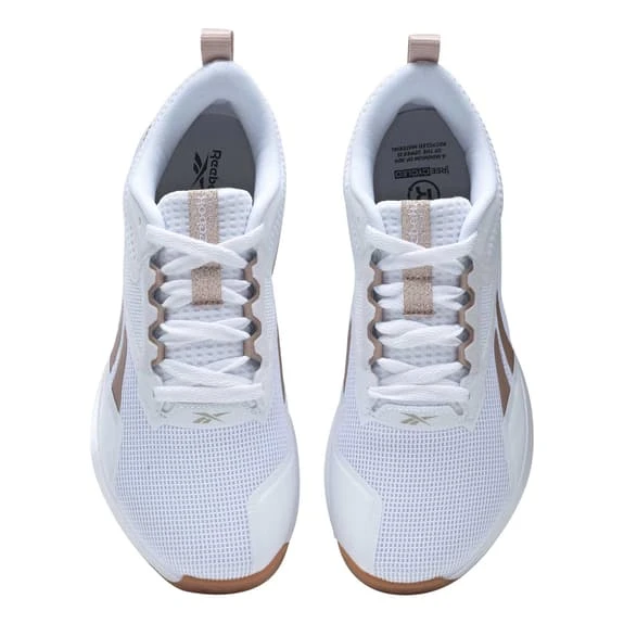 Reebok Nanoflex Training 2.0 V.2 Shoes White Brown Women - Image 3