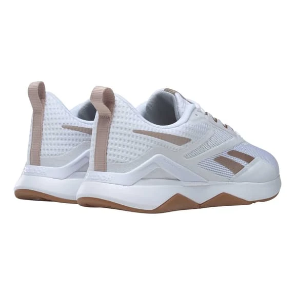 Reebok Nanoflex Training 2.0 V.2 Shoes White Brown Women - Image 6