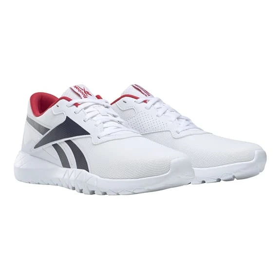 Reebok Flexagon Energy Train 3.0 Shoes White Navy Blue Red - Image 3
