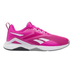 Reebok Nanoflex V2 Shoes Pink White Women