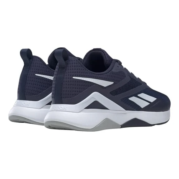 Reebok Nanoflex V2 Shoes Navy Blue White - Image 4