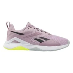 Reebok Nanoflex V2 Shoes Pink Black Women