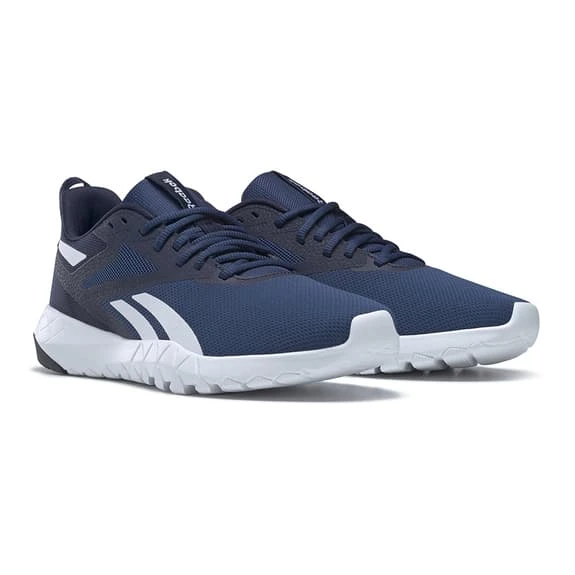 Reebok Flexagon Force 4 Shoes Navy Blue White - Image 3