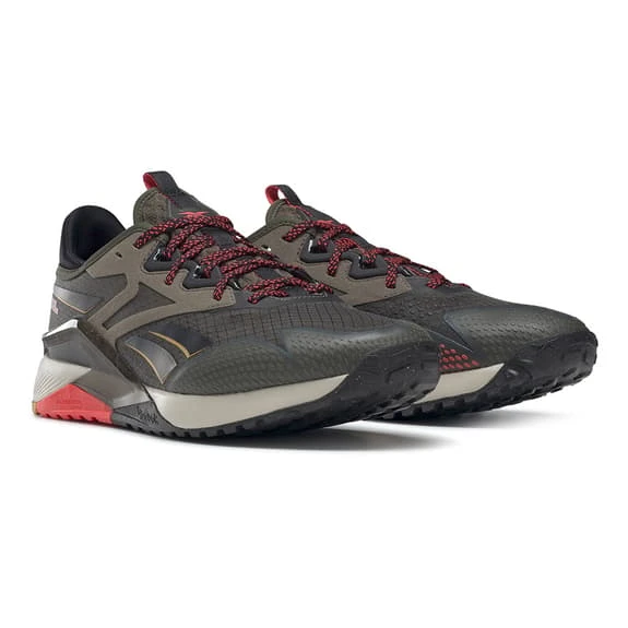 Reebok Nano X2 Adventure Shoes Black Brown Red - Image 3