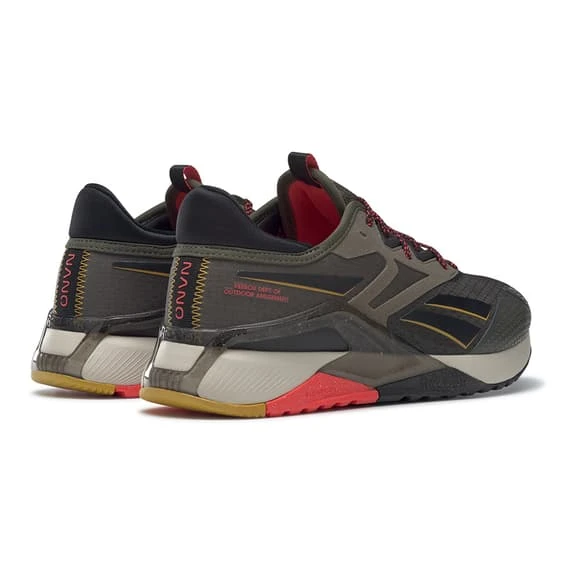 Reebok Nano X2 Adventure Shoes Black Brown Red - Image 4