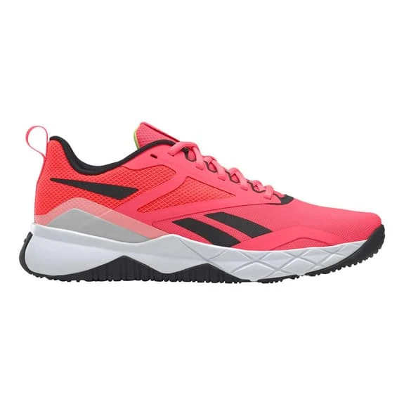 Reebok NFX Trainer Shoes Red Black - Image 4