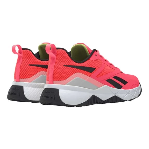 Reebok NFX Trainer Shoes Red Black - Image 6
