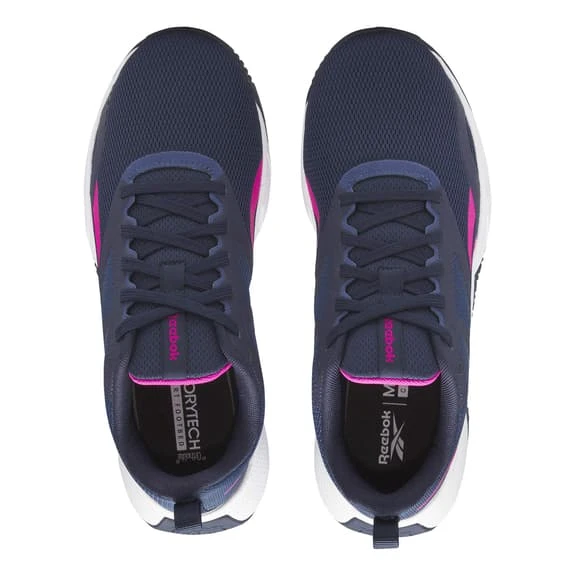 Reebok NFX Trainer Shoes Navy Blue Pink Women - Image 5