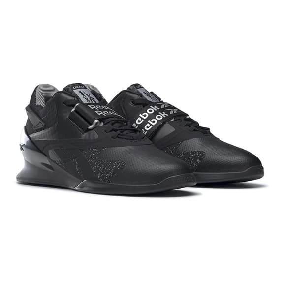 Reebok Legacy Lifter II Trainers Black Grey - Image 3
