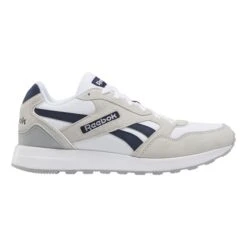Reebok GL1000 Shoes White Grey Navy Blue