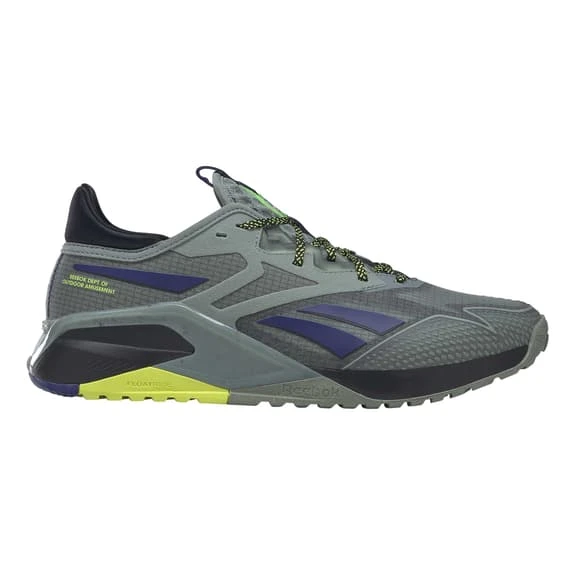 Reebok Nano X2 Adventure Shoes Green Blue Grey