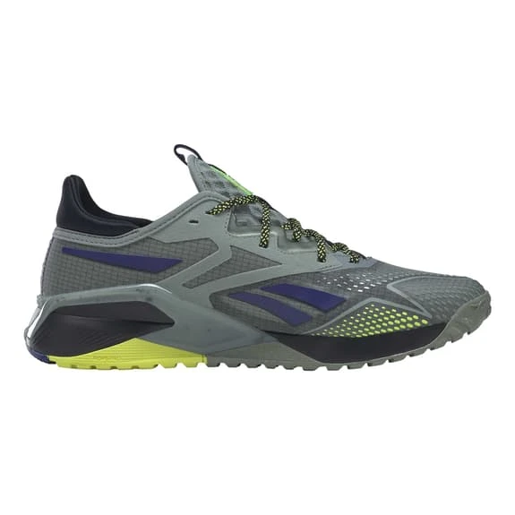 Reebok Nano X2 Adventure Shoes Green Blue Grey - Image 4