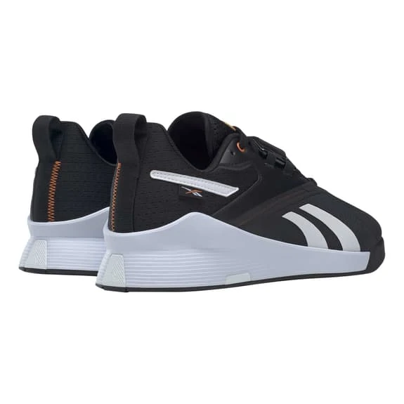 Reebok Lifter III Trainers Black White - Image 6