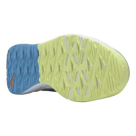 Reebok NFX Trainer Shoes Light Blue White Green Women - Image 3