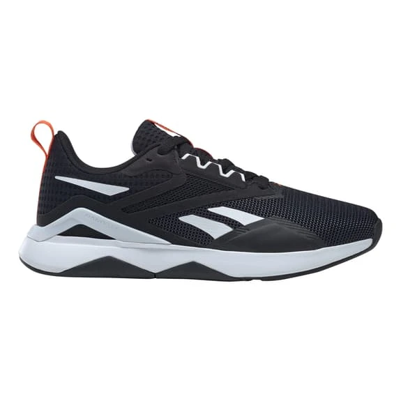 Reebok Nanoflex Training 2.0 V.2 Shoes Black White Orange Women